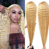 European And American Ladies Front Lace Synthetic Wigs