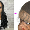 13x6 Braided Wigs Synthetic Lace Front Wig Blac