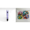 3D print pen 3D pen two generation graffiti 3D stereoscopic paintbrush children puzzle painting toys