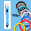 3D print pen 3D pen two generation graffiti 3D stereoscopic paintbrush children puzzle painting toys