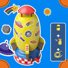 Rocket Launcher Toys Outdoor Rocket Water Pressure Lift Sprinkler Toy  Interaction In Garden Lawn Water Spray Toys For Kids Summer Gadgets