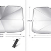 Foldable Car Windshield Sun Shade Umbrella UV Protection Heat Insulation Parasol Auto Front Window Cover Interior Protector Summer Gadgets