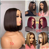 Womens Real Human Hair African Wigs