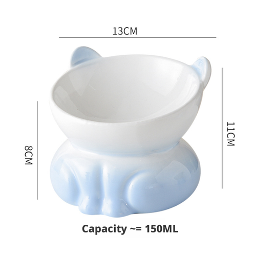 Pet Bowl-Blue Gradient-1