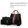 Women Handbags Shoulder Bags 4 Pcs Handbags For Ladies Top-Handles Crossbody Bags Purse Wallet