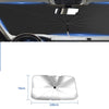 Foldable Car Windshield Sun Shade Umbrella UV Protection Heat Insulation Parasol Auto Front Window Cover Interior Protector Summer Gadgets