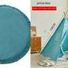INS Round Solid Color Lace Play Mat Crawling Mat Baby Premises