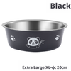 Stainless Steel Pet Bowl-Blue-Extra Large